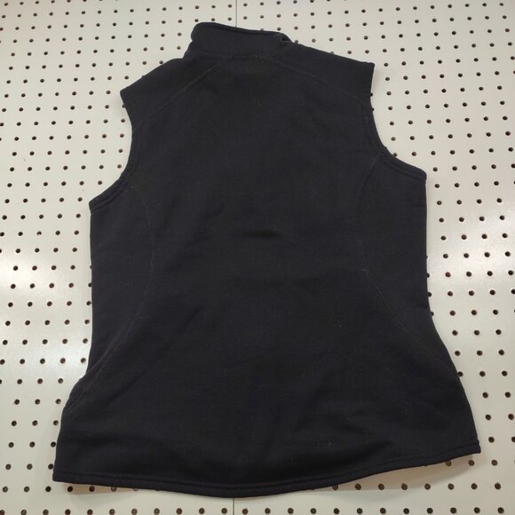 Ariat Black Fleece Vest, Size small Medium - Picture 5 of 6